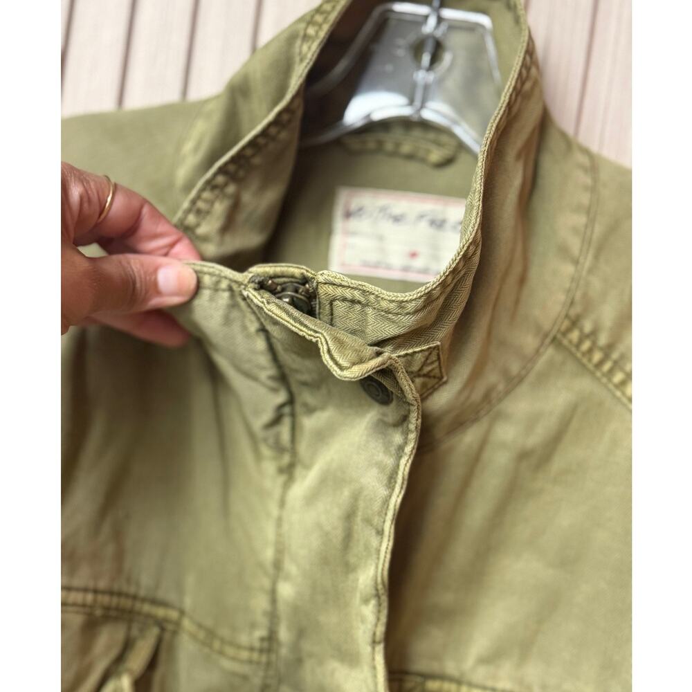 Free People We The Free Arya Utility Jacket Women's Size M Oversized - Picture 4 of 12